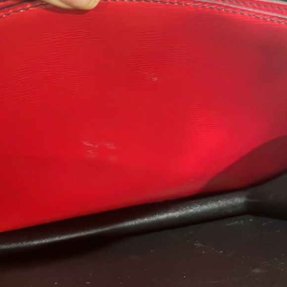 HP 🎉🥳🥳 Rare Louis Vuitton Varenne Epi leather Red Black Louis Vuitton handbag - Picture 17 of 17